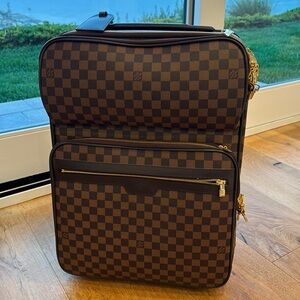 Louis Vuitton Damier Ebene Canvas Pegase Legere Business Suitcase 55